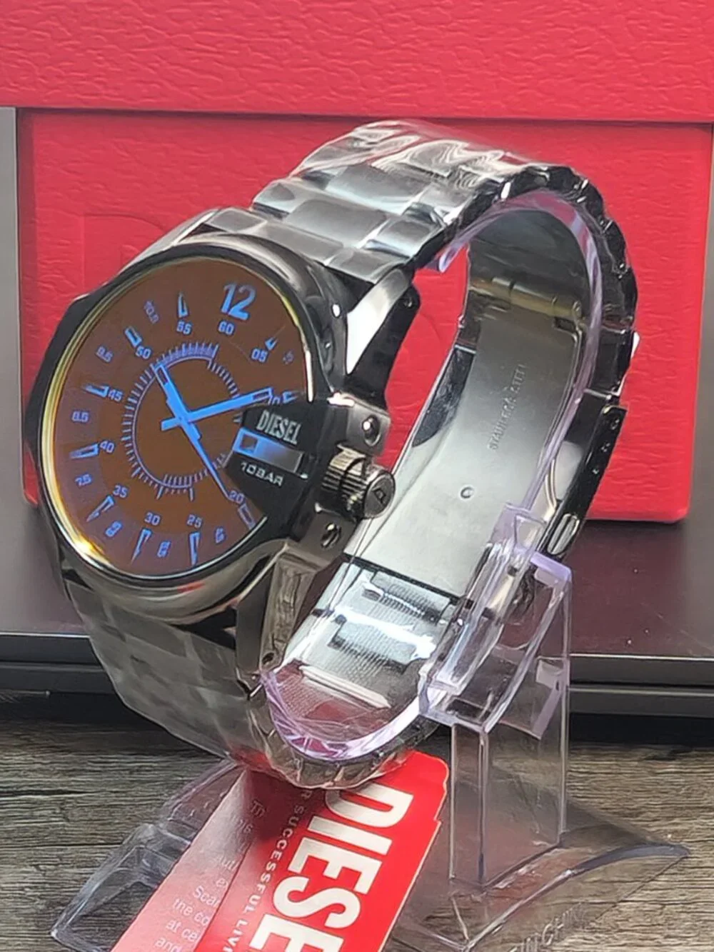 DIESEL Master Chief chronograph gunmetal-tone watch (DZ-1965)